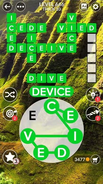 Wordalot Level 666 Answers and Solutions.
